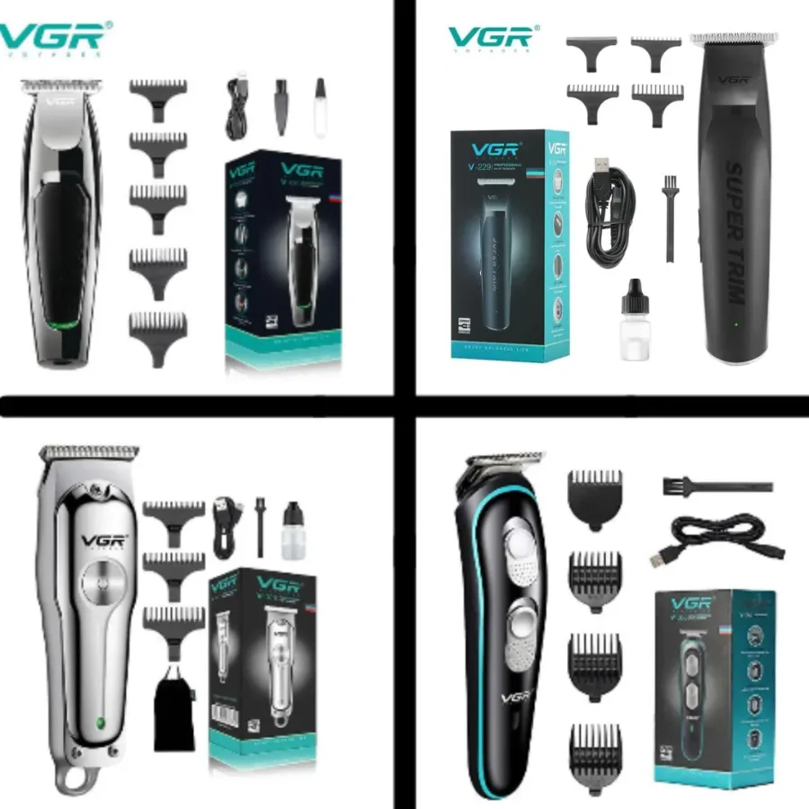 VGR Professional Hair & Beard Trimmer Clipper