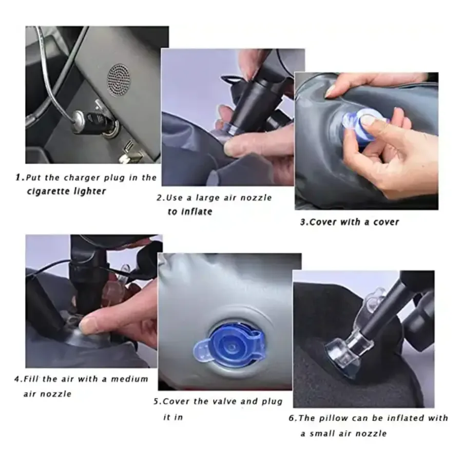 Multifunctional Inflatable Car Bed Mattress — photo 7