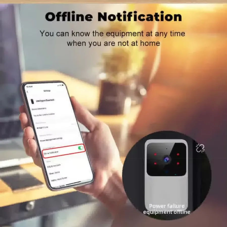 Smart Doorbell Camera Wireless with Bell 1080P — photo 5