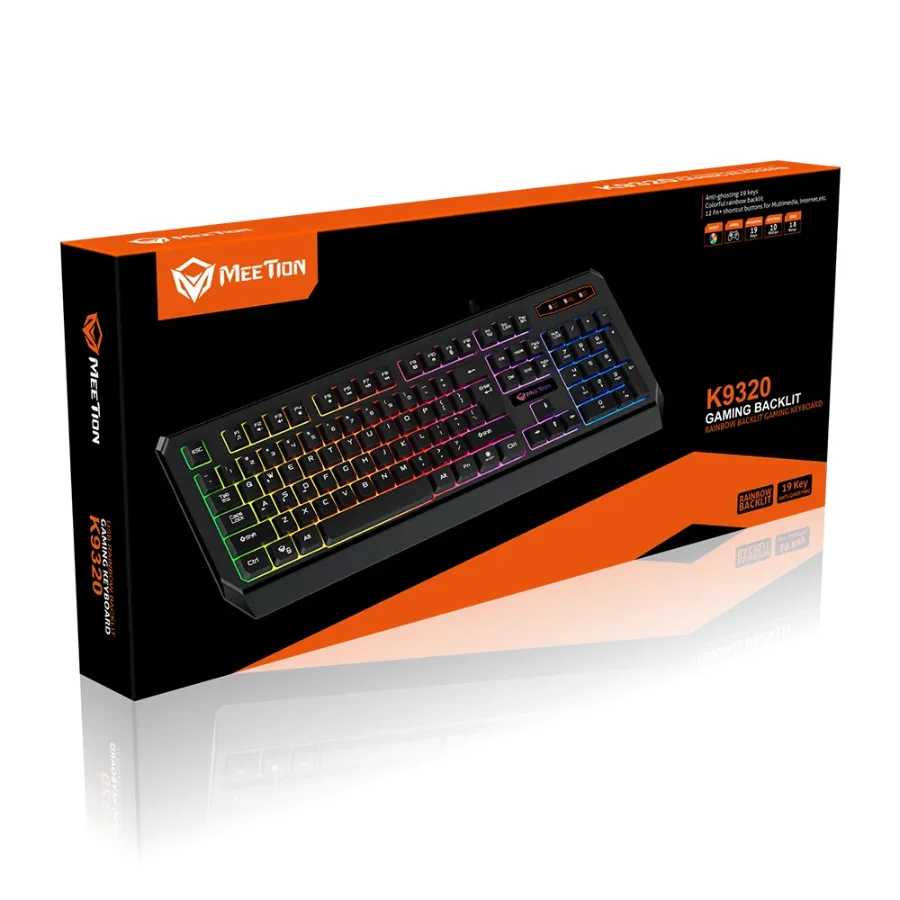 MEETION Wired RGB Gaming Keyboard MT-K9320 β photo 10
