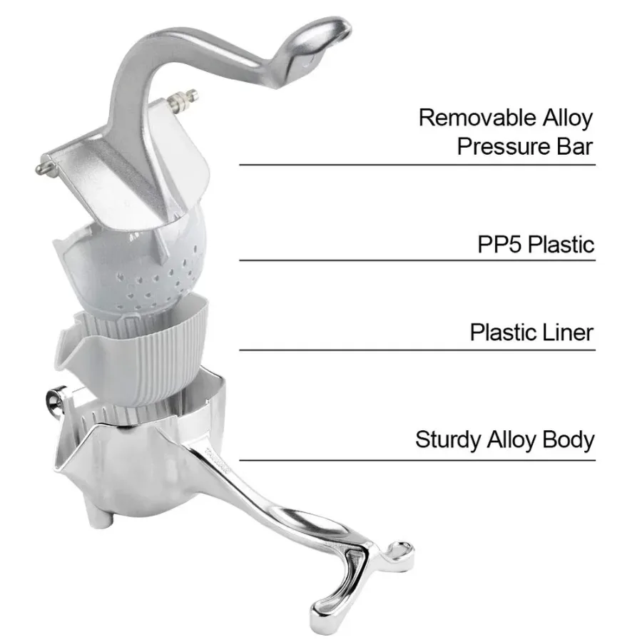 Manual Hand Press Fruit & Vegetable Juicer — photo 4