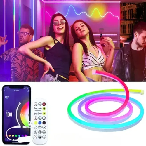 Rgb Neon rope strip lights — photo 2