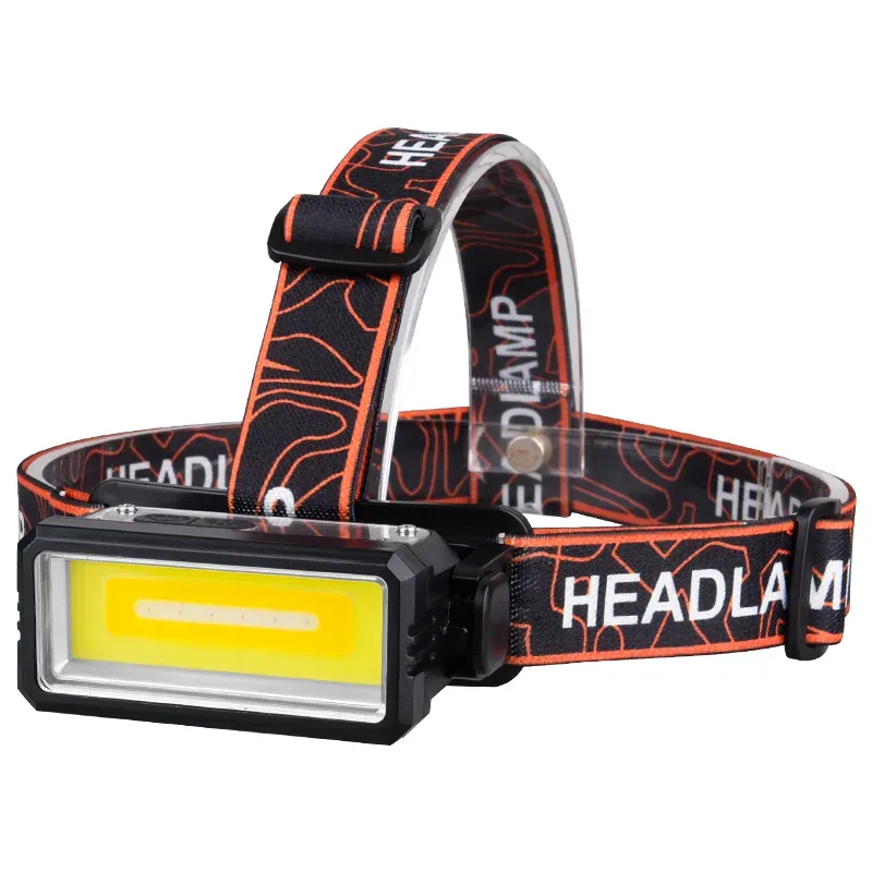 Coba Portable Flashlight Powerful Rechargeable Head lamp with Built-in Battery β photo 9