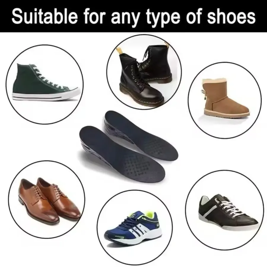 Foot Height Increase Insole With Air Cushion Adjustable Shoe — photo 3