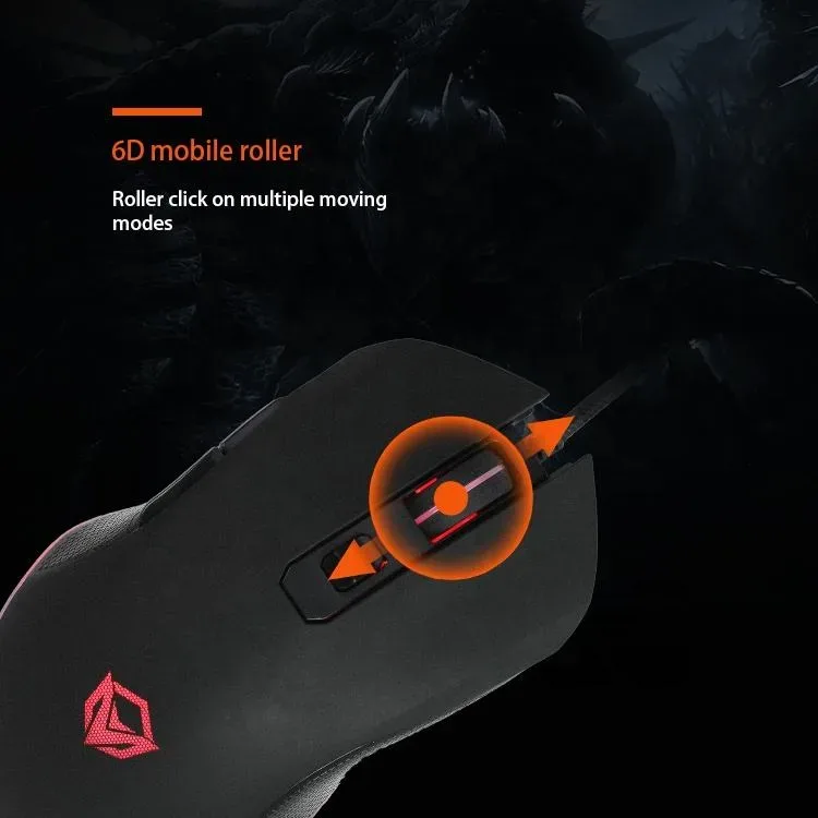 Backlit Gaming Keyboard and Mouse Combo Meetion C510 USB β photo 6