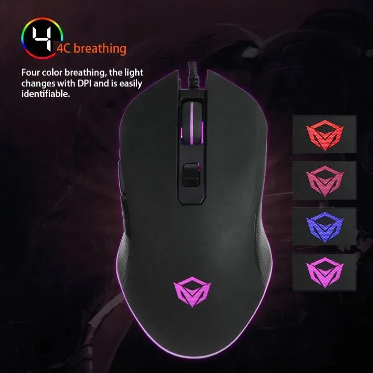 Backlit Gaming Keyboard and Mouse Combo Meetion C510 USB β photo 8