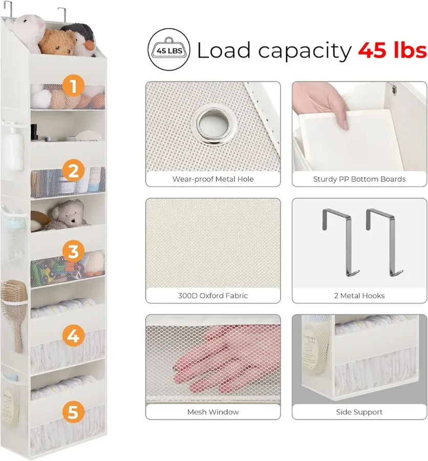 Over Door 5 Layers Organizer β photo 3
