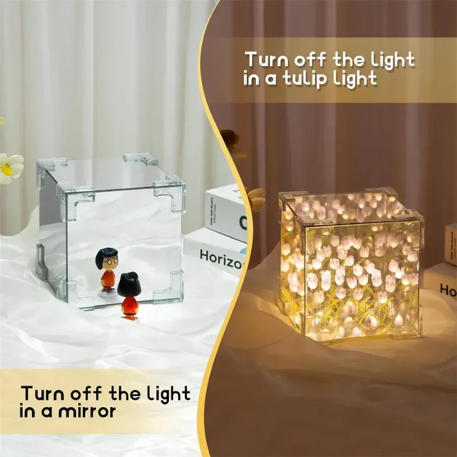 Tulip Mirror Night Light DIY β photo 2