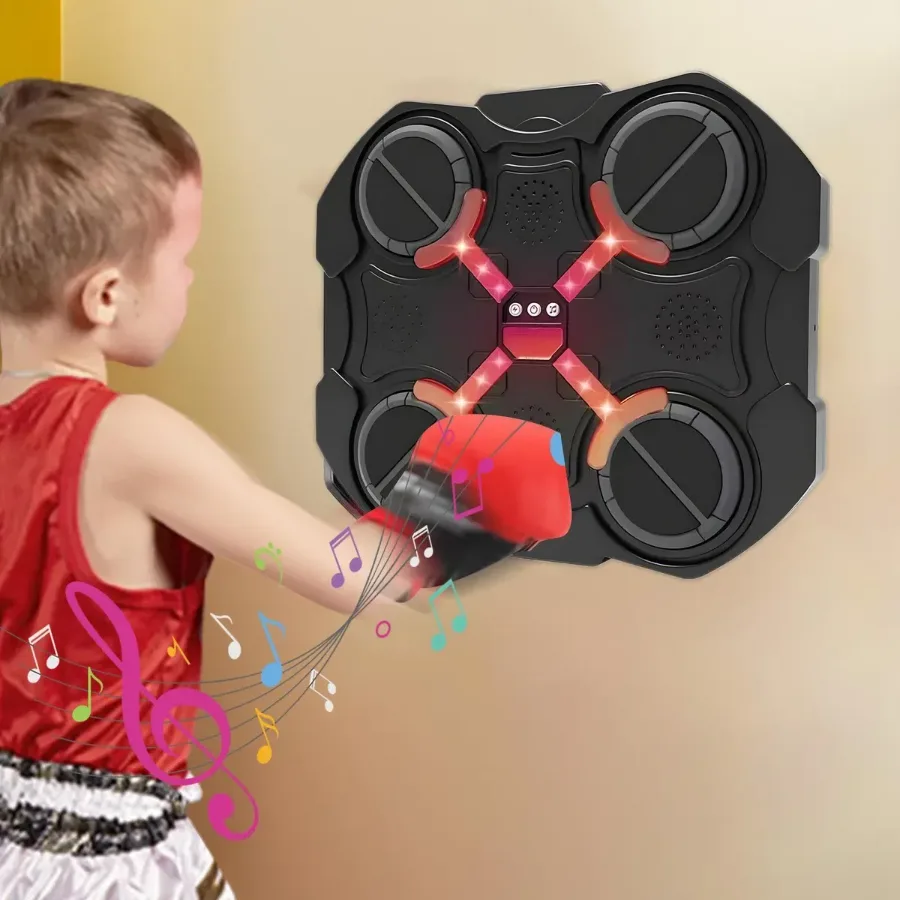 4 Target Music Boxing Machine Led Touch Screen Wireless Boxing Target — photo 2