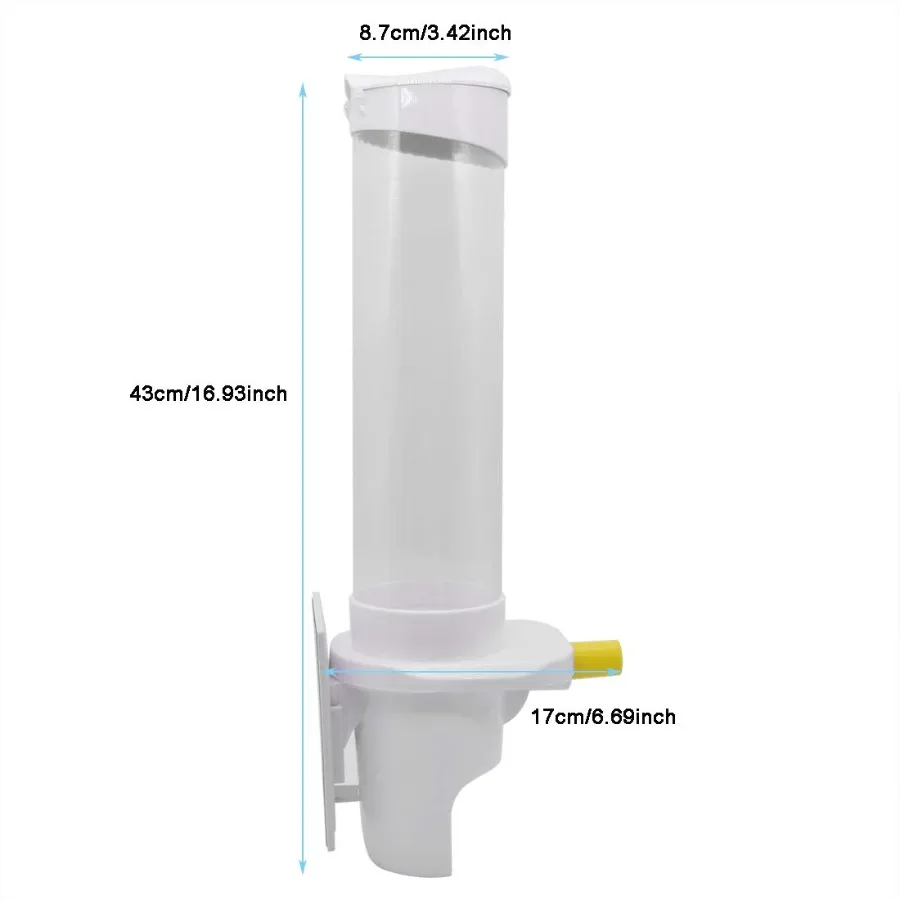 Cup Dispenser Pull Type Paper Water Disposable Button Press Cup Remover Holder For Home Offices Shops And Hospital — photo 5