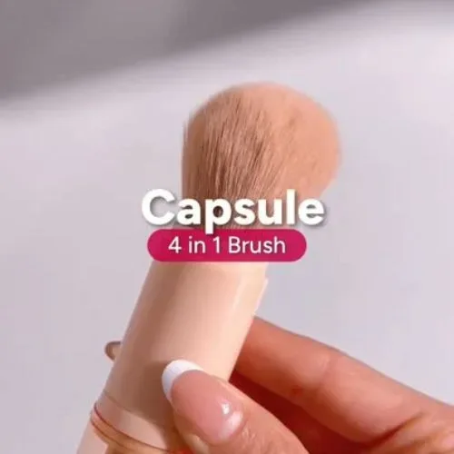 4-in-1 Portable Makeup Brush Set — photo 2