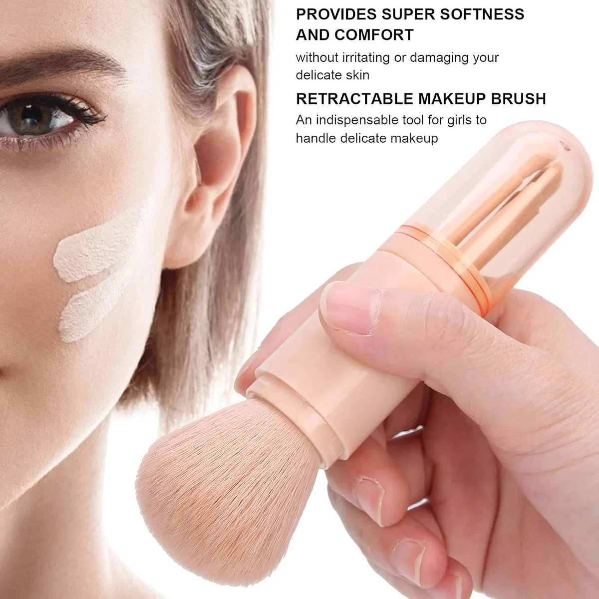 4-in-1 Portable Makeup Brush Set — photo 3