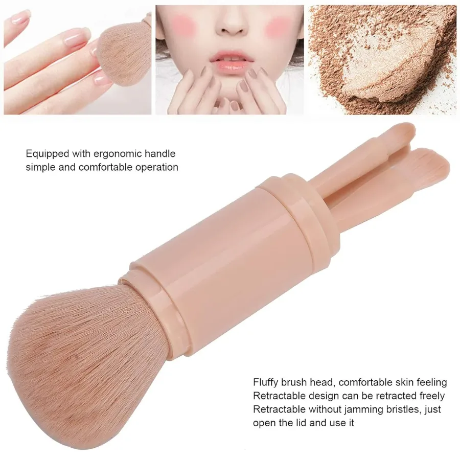 4-in-1 Portable Makeup Brush Set β photo 5
