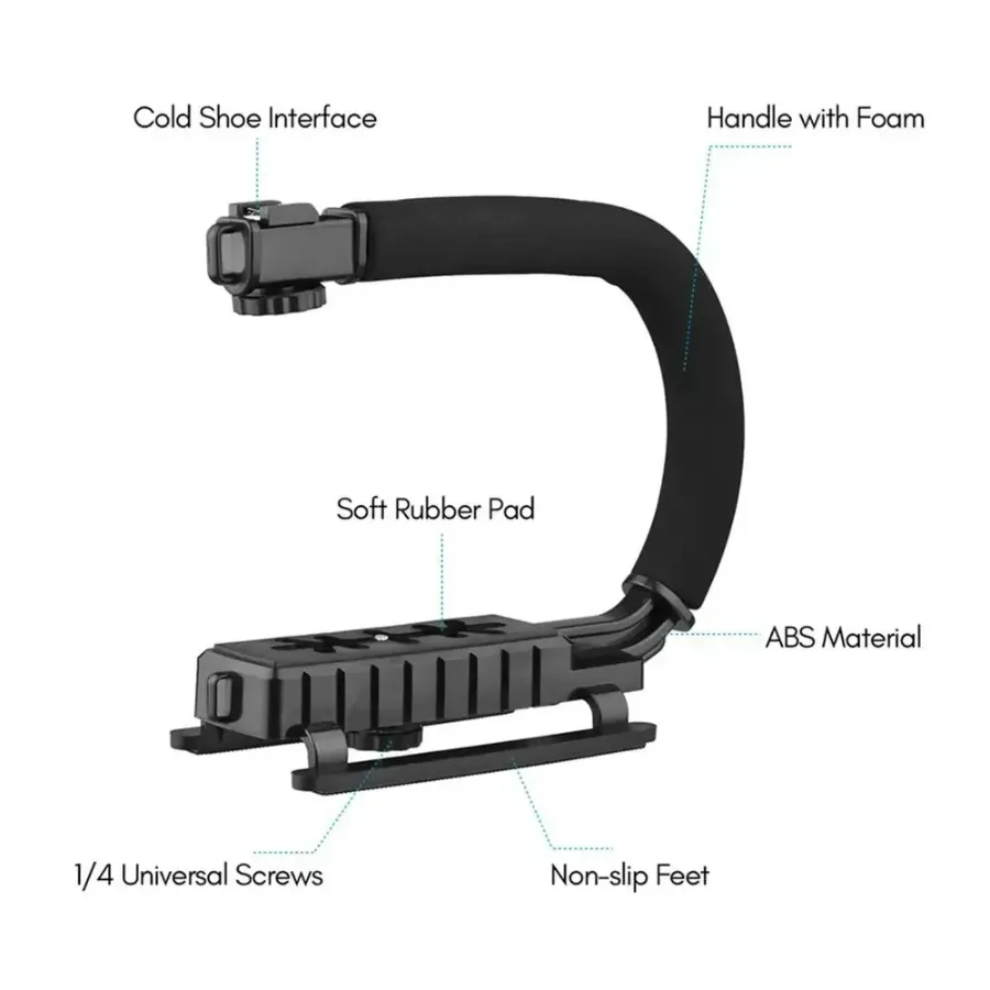 U Shaped Video Handheld Stabilizer PLOKAMA PK 777 β photo 6