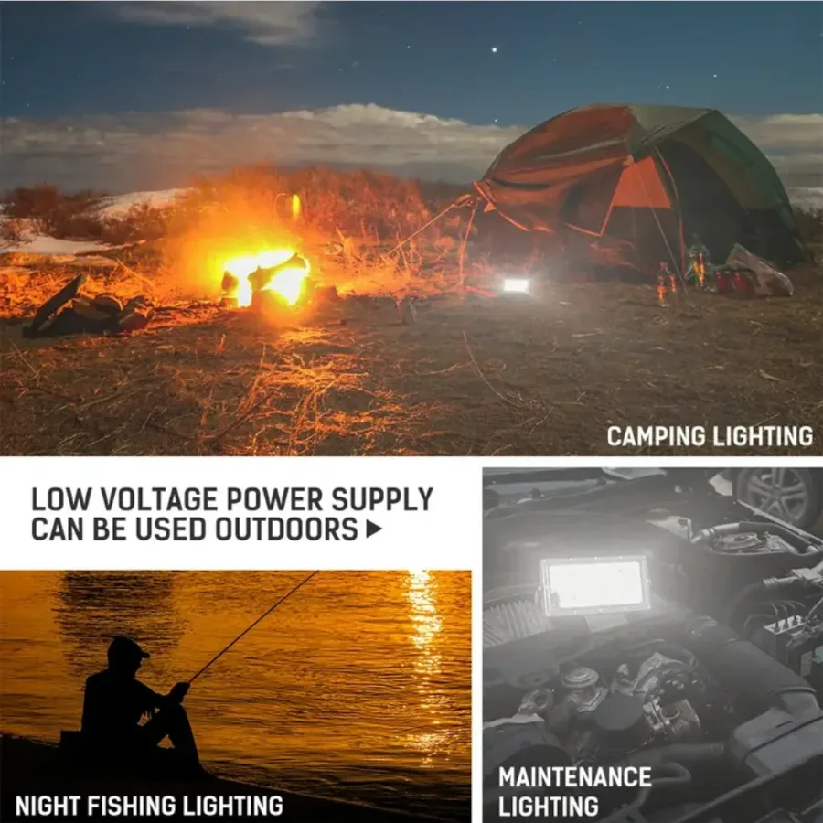 50W LED Flood Light with 120° Adjustable Angle, Waterproof White Light — photo 4