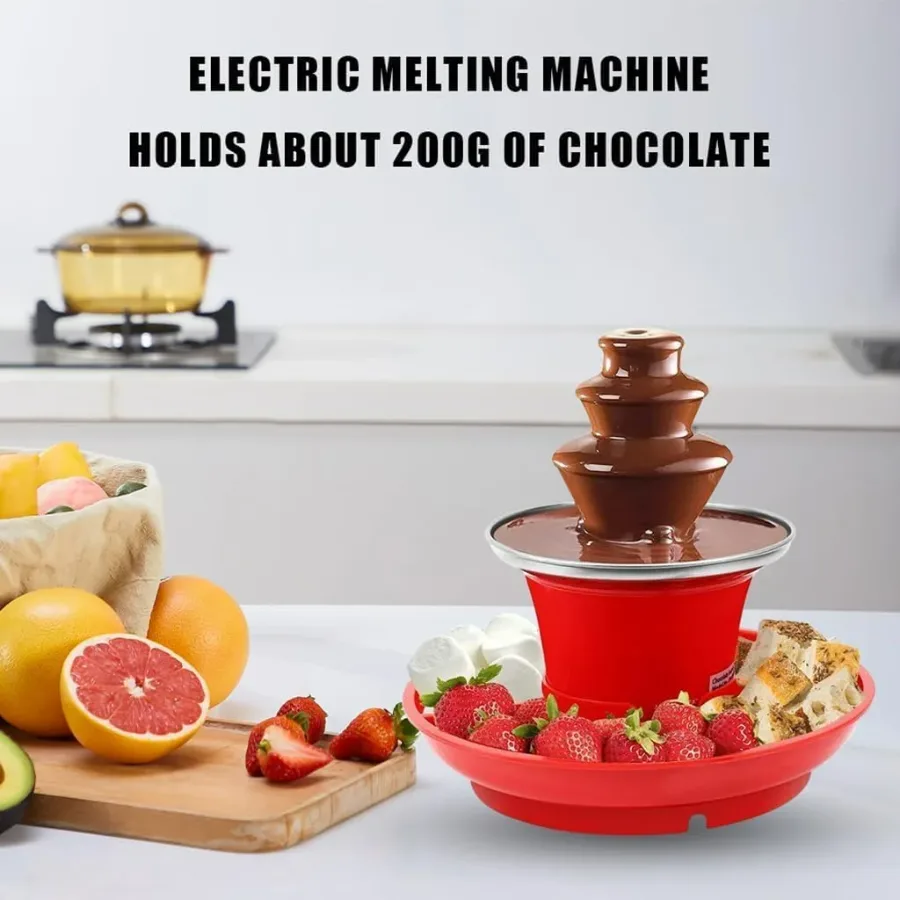 Chocolate Fountain Machine, Mini Fondue Set — photo 2