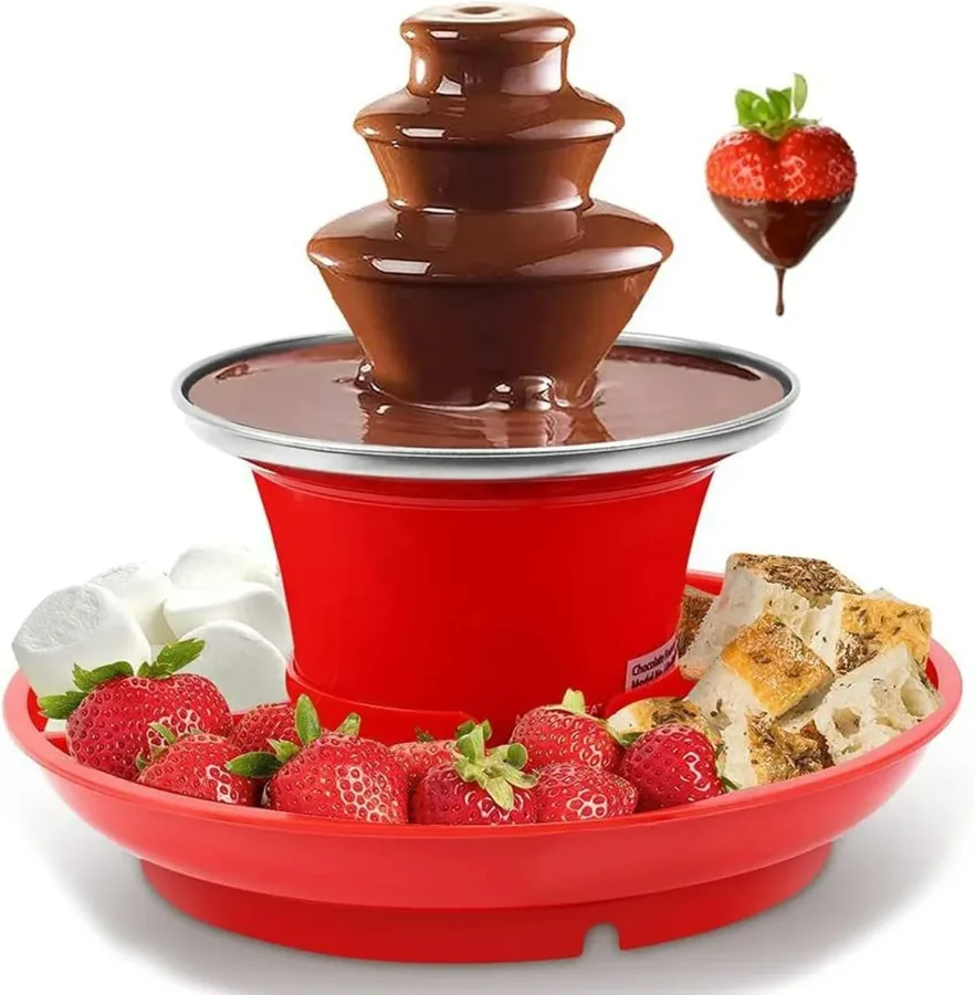 Chocolate Fountain Machine, Mini Fondue Set β photo 3