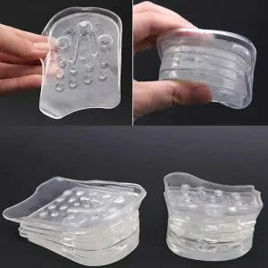 Silicone Adjustable Invisible Heightening Insole with Shock Absorption Height Increase β photo 4
