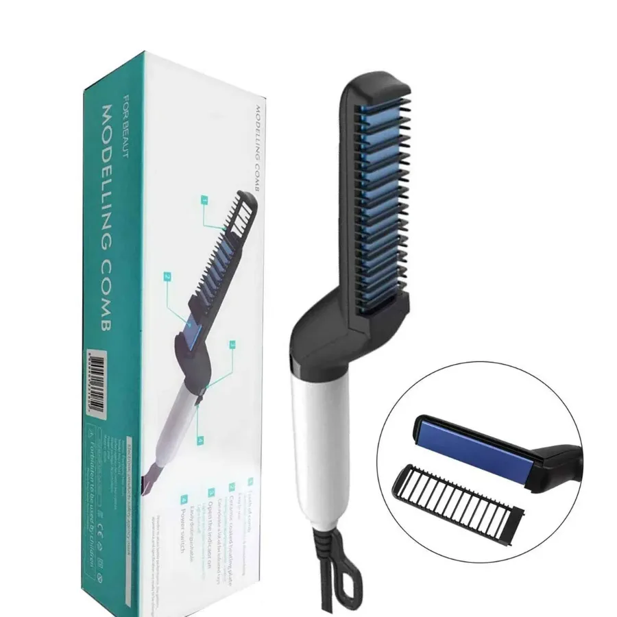 10W Electric Beard Hair Straightener With Ceramic Heating Plate β photo 6