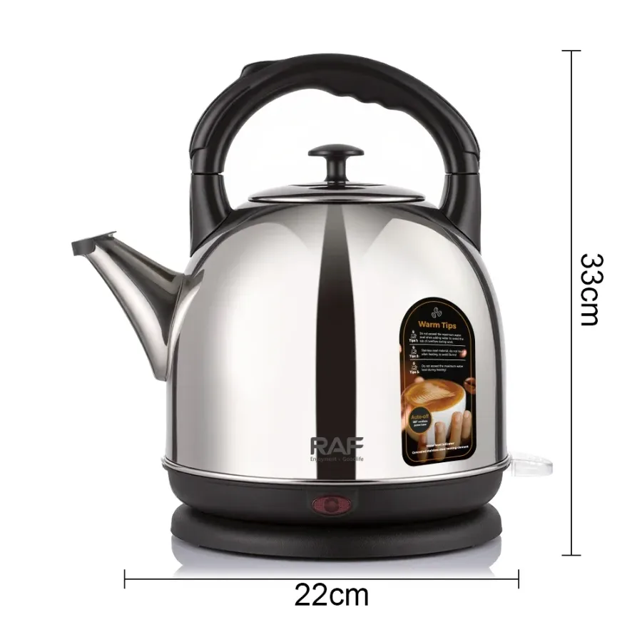 RAF 4L Stainless Steel Electric Kettle β photo 6