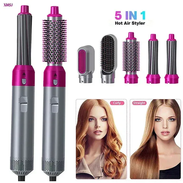 5 In 1 Hot Air Styler Hair Straightener — photo 7