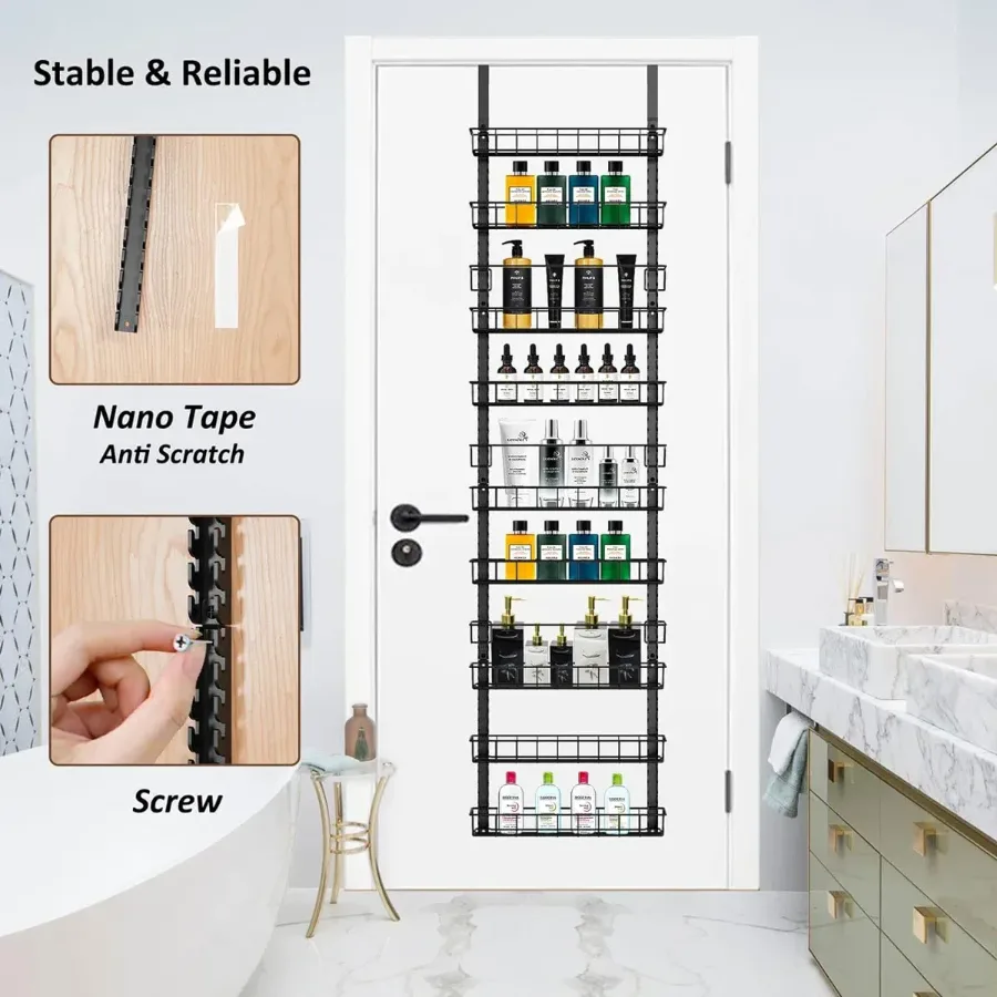Over Door Storage Rack Organiser β photo 2