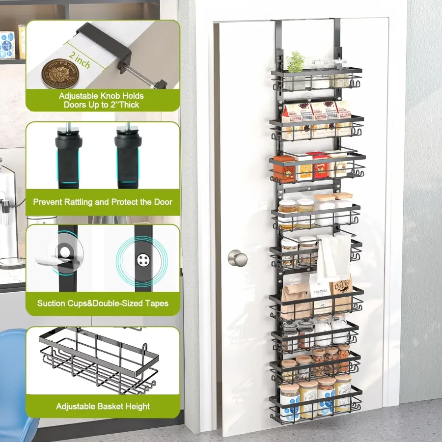 Over Door Storage Rack Organiser β photo 4