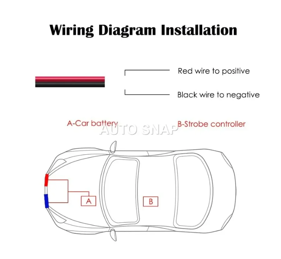 LED Police Lights for Car FSO Strobe Light Wireless Remote Ambulance 12V Emergency Warning Flash Strobe Car Accessories — photo 7