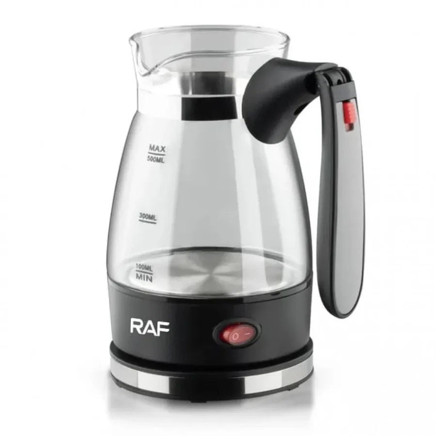 Raf Glass Coffee Pot Maker Heater Kettle 600W & 500ML — photo 3