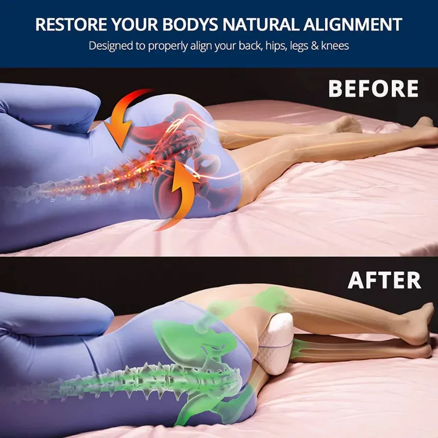 Sleep Lumbar Foam Pillow Bed — photo 2
