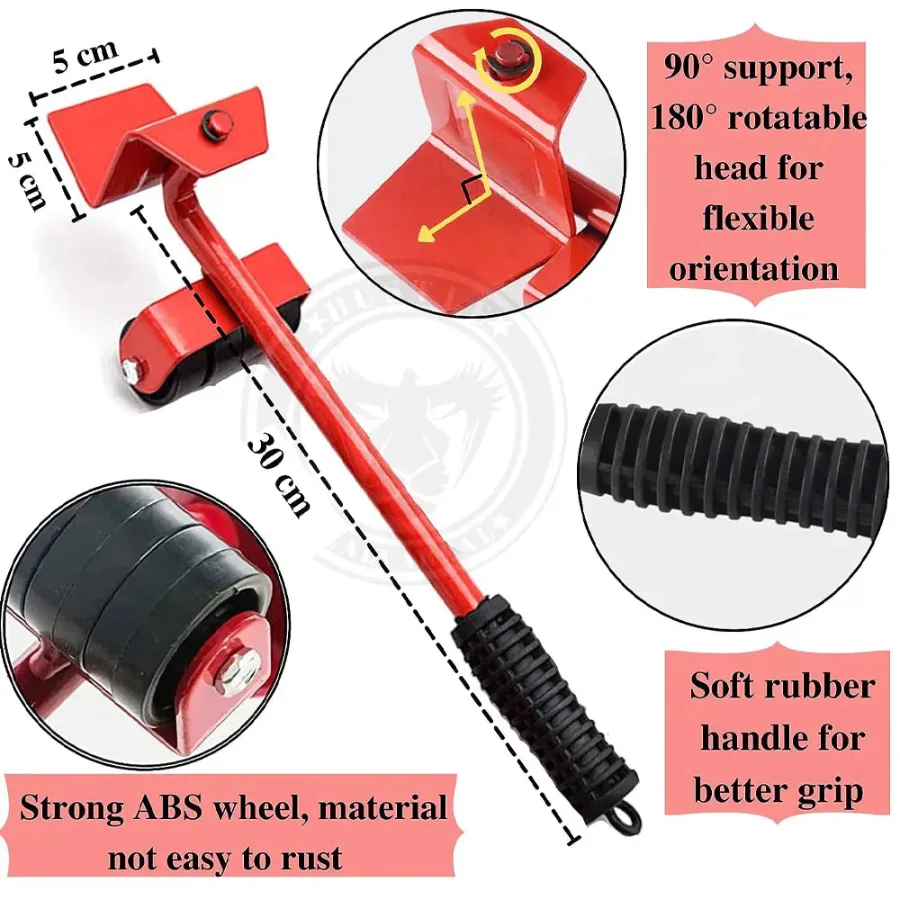 Easy Lifter Tool Moving Helpers System With 4 Wheel Sliders β photo 4