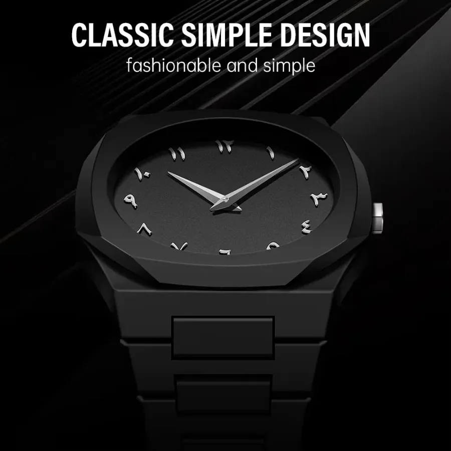 Bold Black Watch Arabic Dial Quartz — photo 2