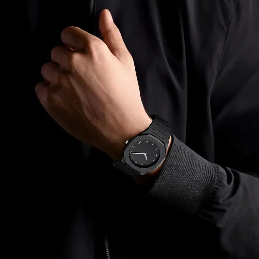 Bold Black Watch Arabic Dial Quartz β photo 5