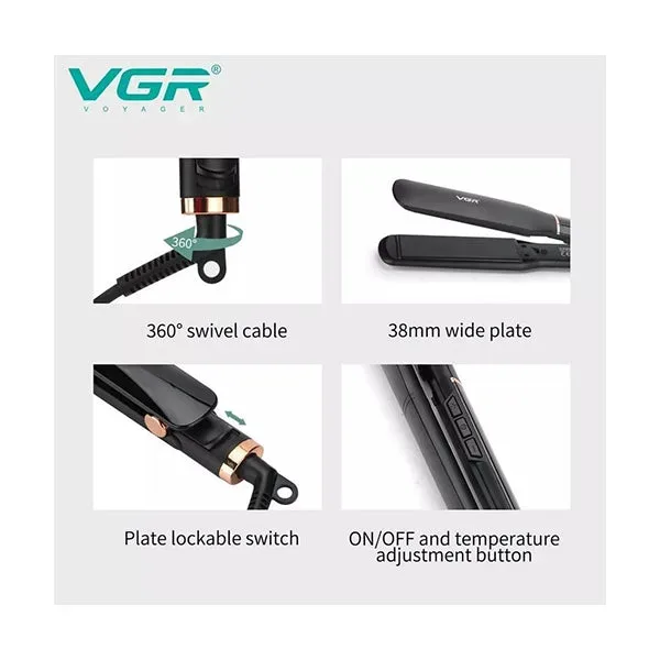 VGR V519 Professional Hair Straightener — photo 4