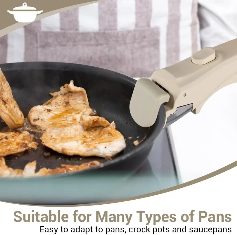 Detachable and Removable Handle for Cookware,Universal Pot Handle β photo 2