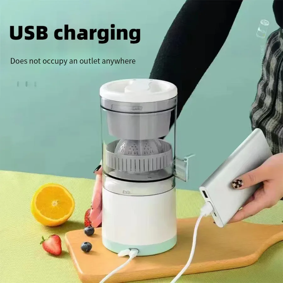 Portable Rechargeable Electric Citrus Juicer Hands-Free — photo 8