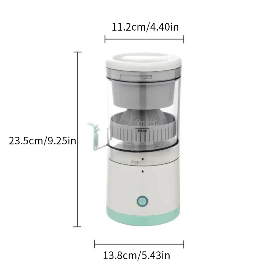 Portable Rechargeable Electric Citrus Juicer Hands-Free — photo 9