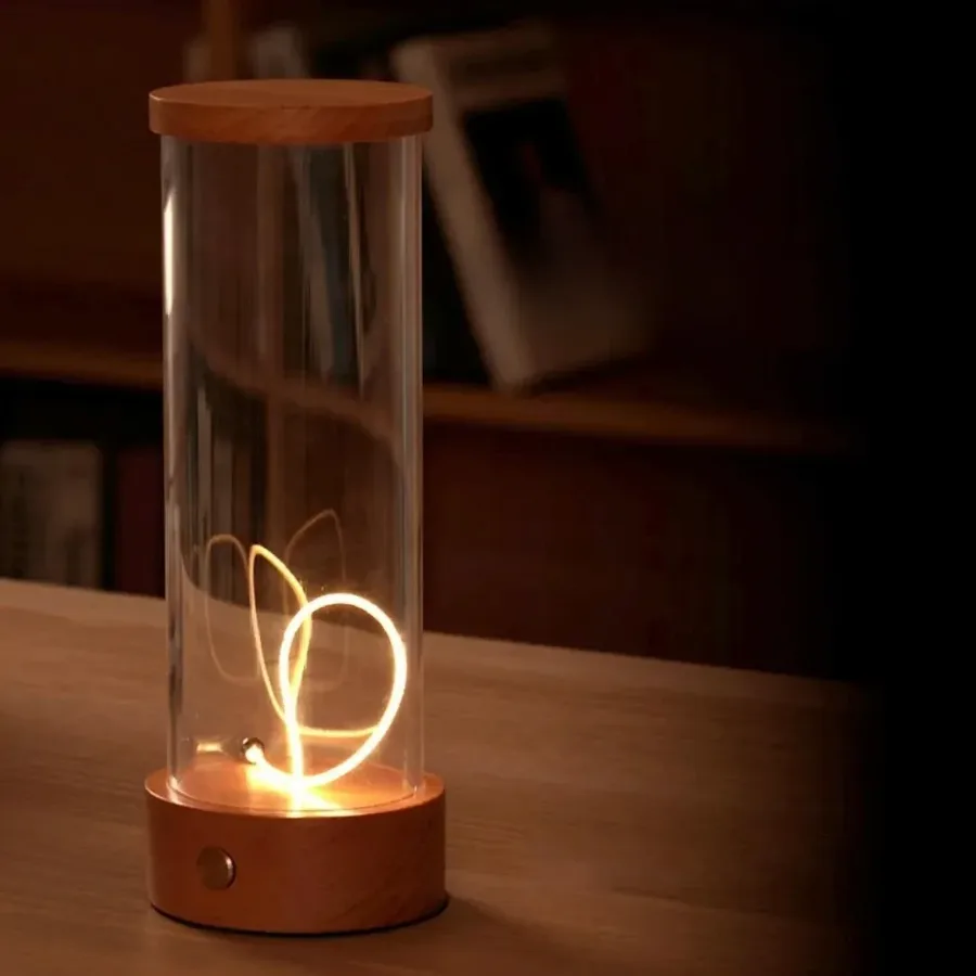 Rechargeable Magnetic Floating LED Light β photo 2
