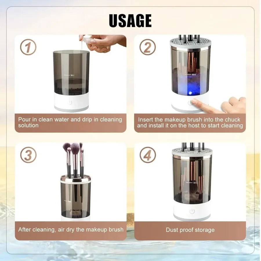 Electric Make up Brush Cleaner β photo 4