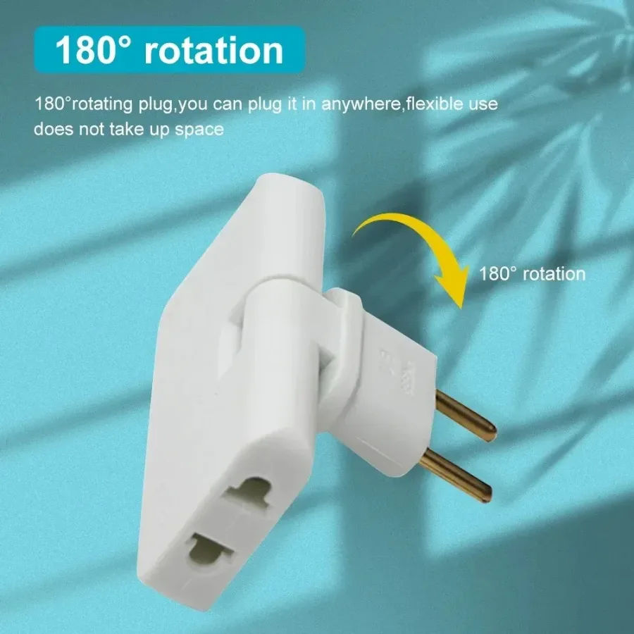 Rotating Flat Wall Socket β photo 3