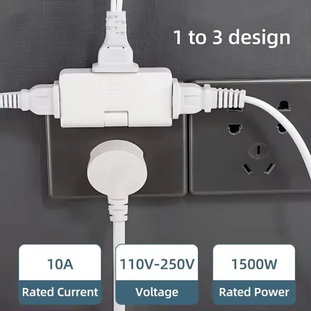 Rotating Flat Wall Socket — photo 4