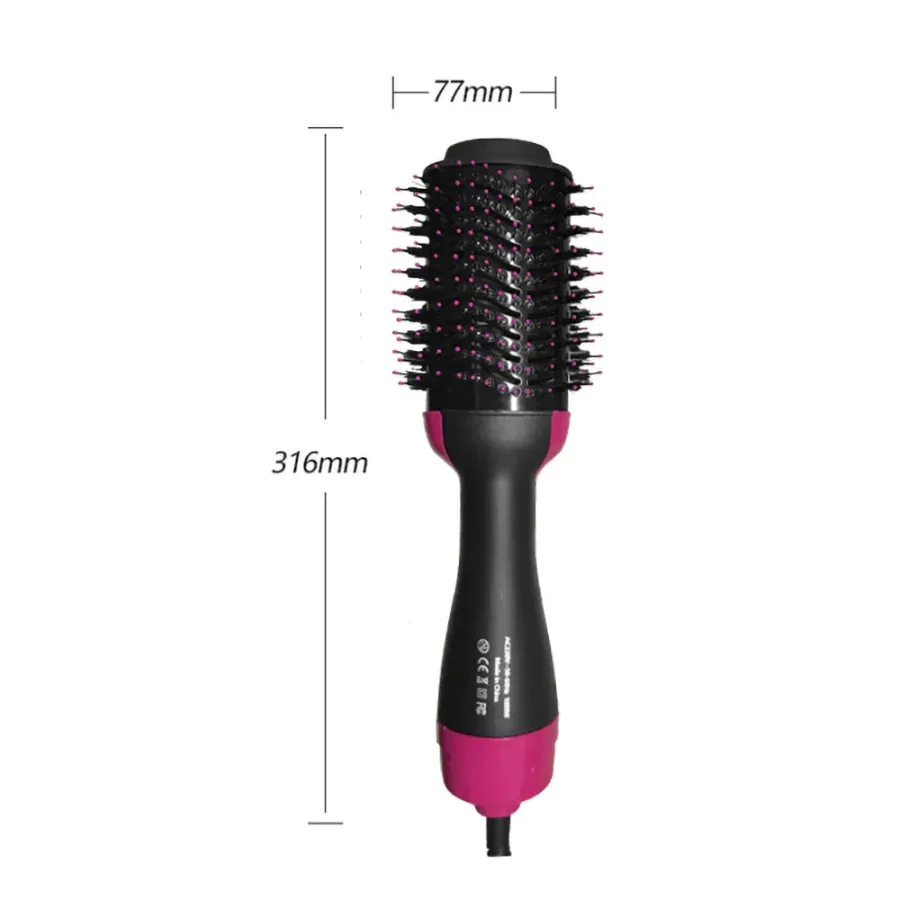 Hair Dryer And Styler Hot Air Brush- 1000W — photo 9