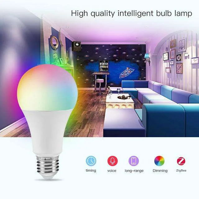 Color Changing RGB LED Bulb Lamp Light with Remote Control β photo 2