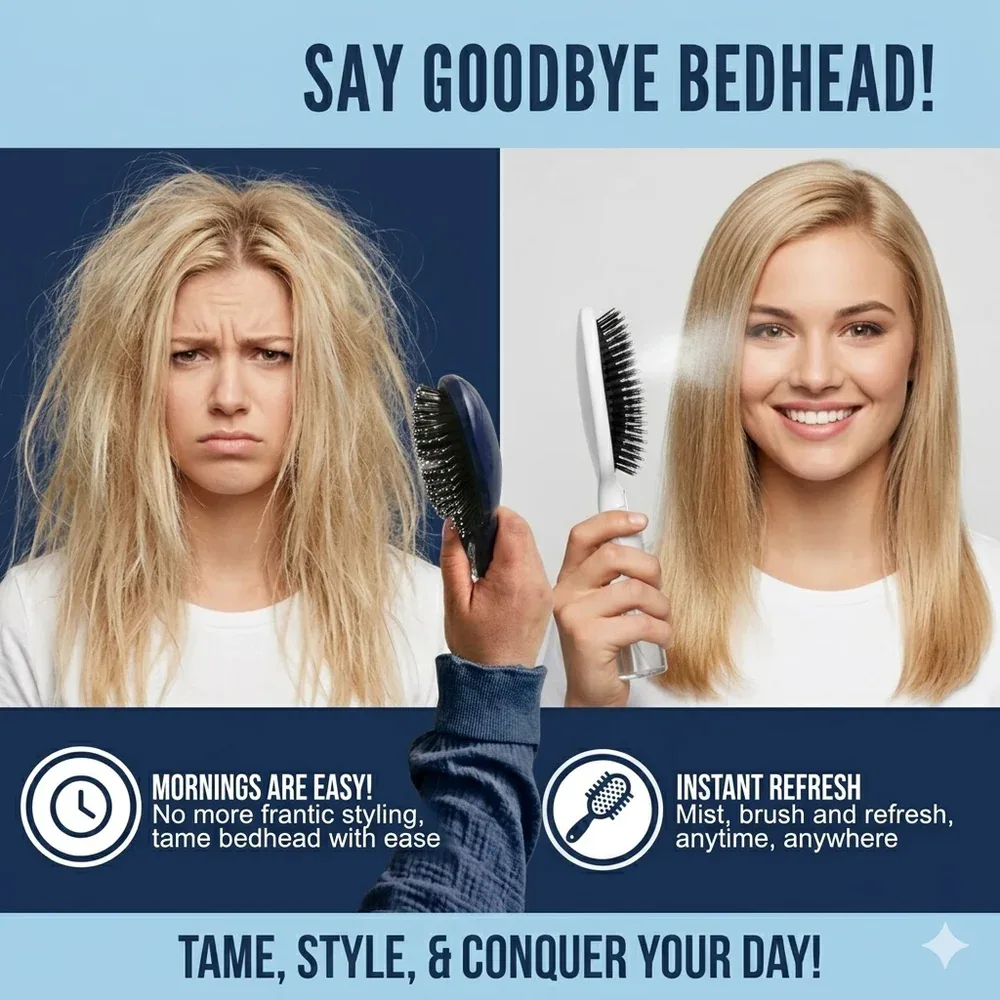 2-in-1 Spray Hair Brush β photo 2
