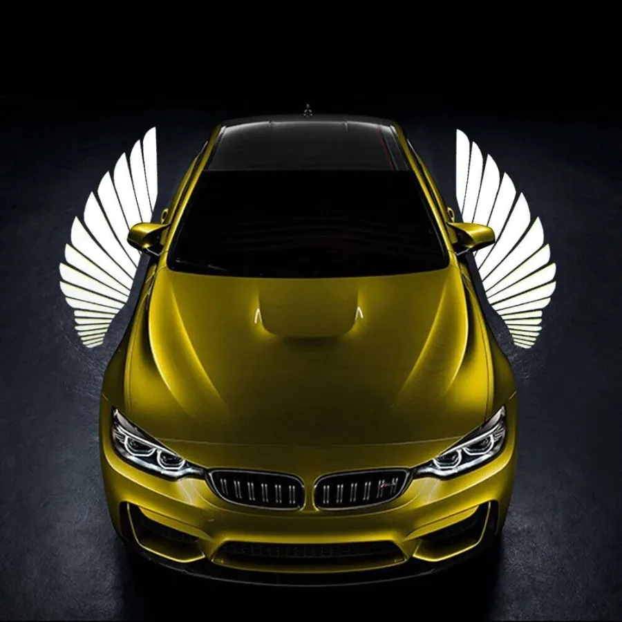 Car Angel Wing Laser Projector Light β photo 3