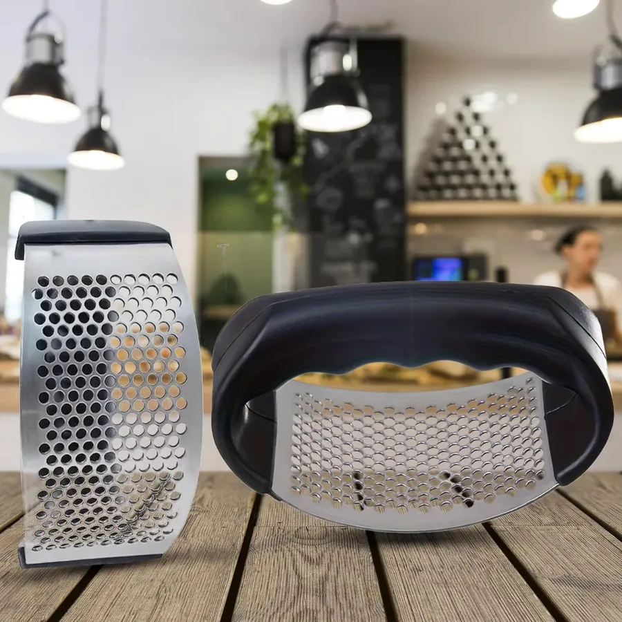 Garlic Press Garlic Crusher Kitchen Garlic Rocker β photo 5