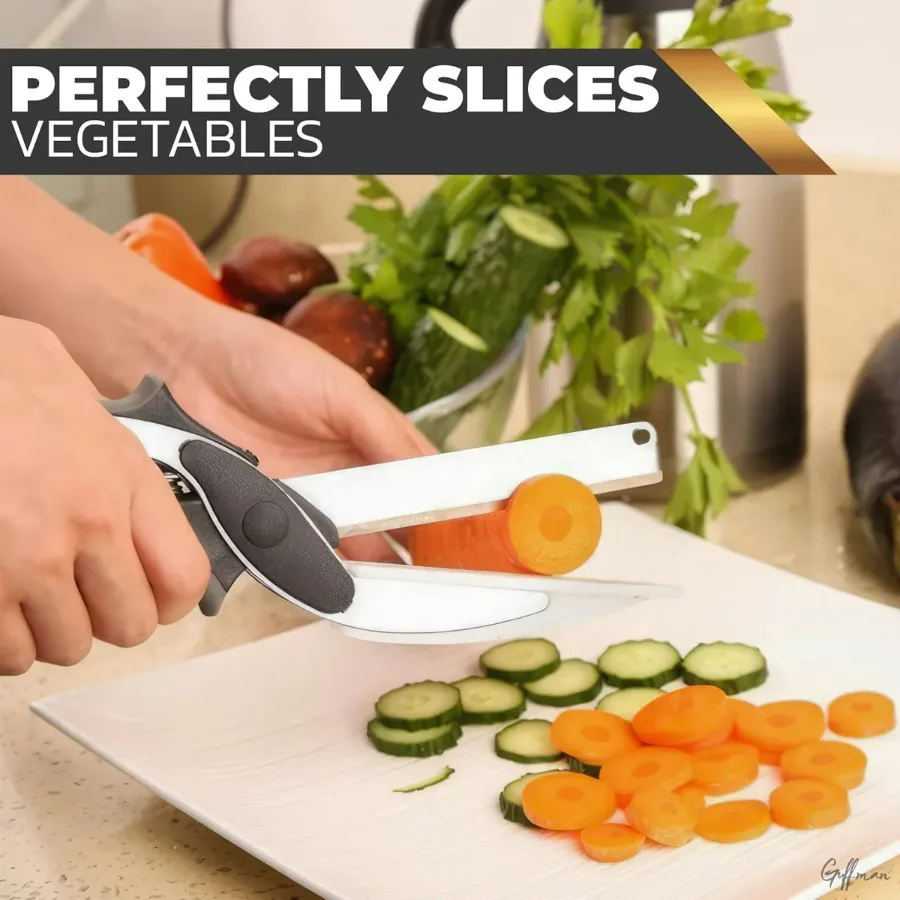 Kitchen Scissor Smart Cutting Board - Clever Cutter β photo 3