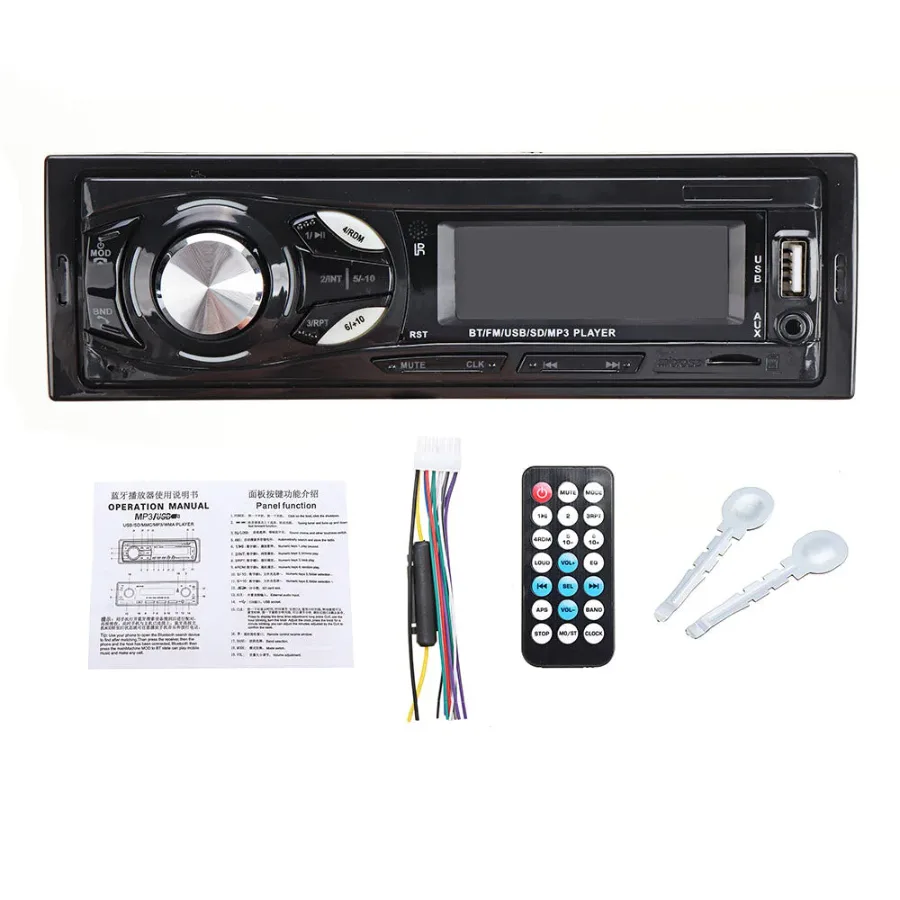 CAR RADIO MP3 AUDIO PLAYER SUPPORT FM / USB / SD CARD / BLUETOOTH β photo 2
