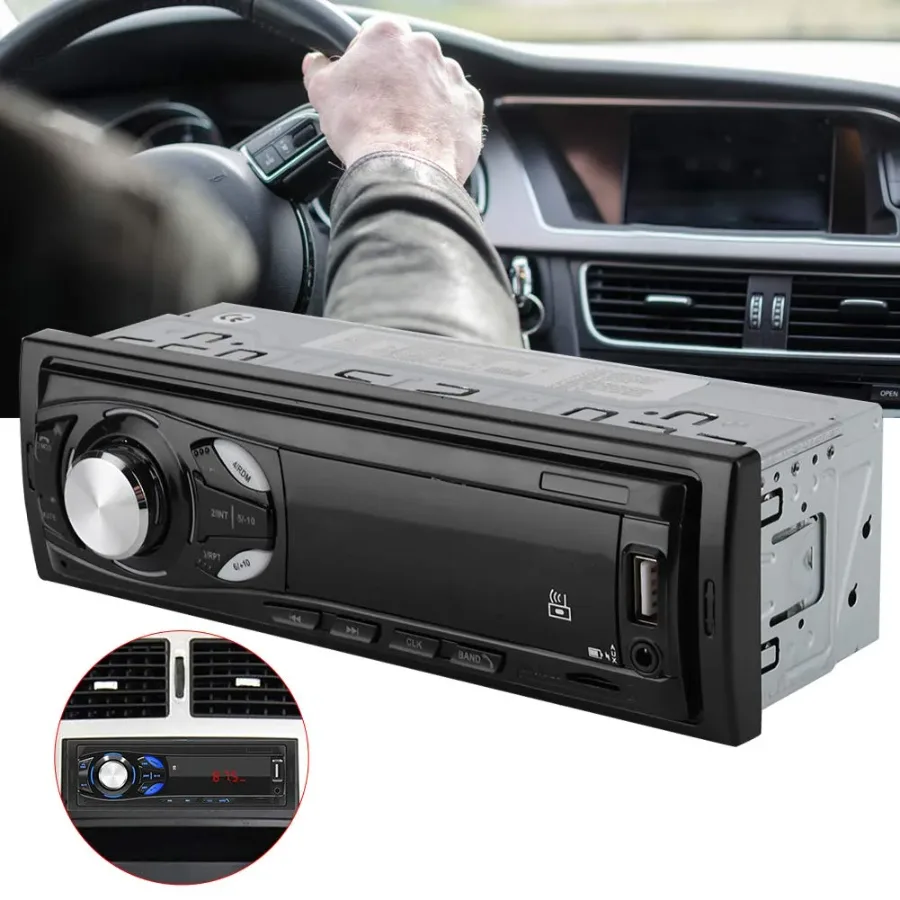 CAR RADIO MP3 AUDIO PLAYER SUPPORT FM / USB / SD CARD / BLUETOOTH