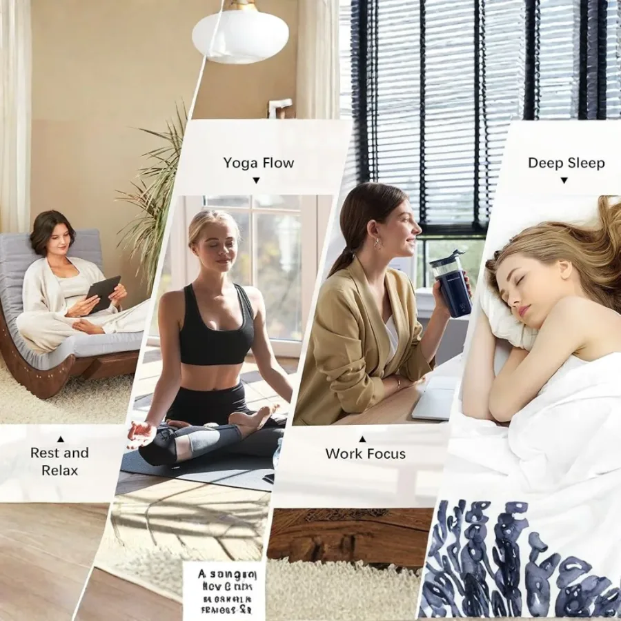 4 in 1 White Noise Sound Machine Humidifier Diffuser β photo 7